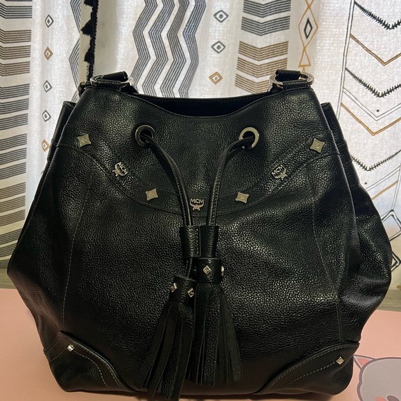 MCM Studded Leather Tote - Picture 4 of 15